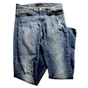 FLYING MONKEY Blue Jeans Distressed Denim Skinny Jeans Women’s Size 28